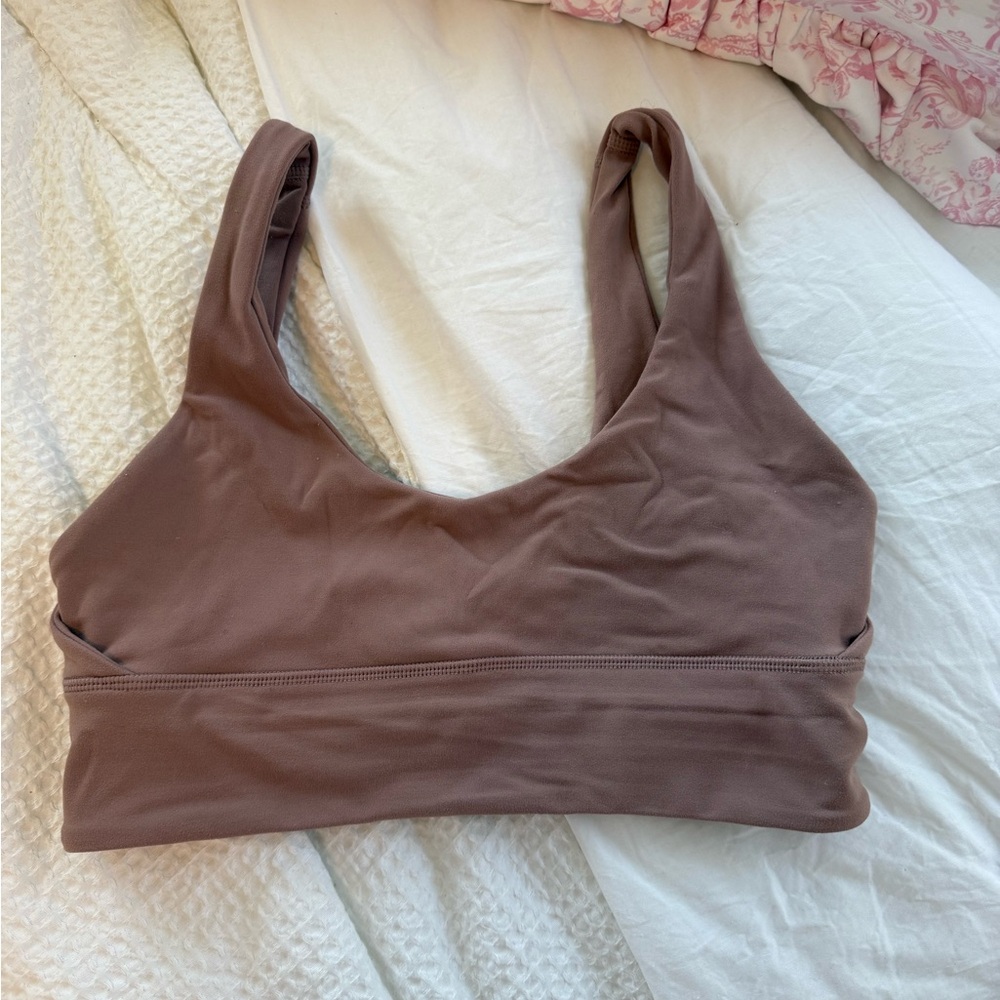 Brown Lululemon Align Bra